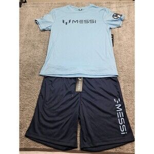 Lionel Messi Soccer Shirt and Shorts Mens Sz Medium Jersey 10 Soccer Argentina